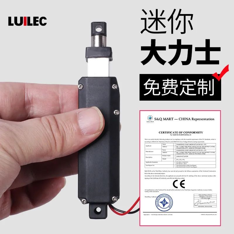 路易微型电动推杆